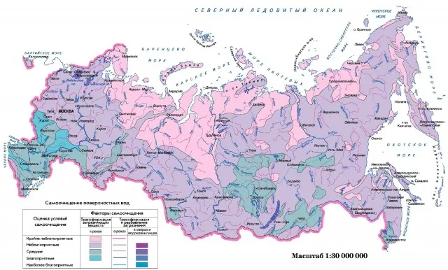 Способността на повърхностните води за почистване