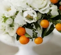 Nunta în tonuri de portocaliu decor subtilitate