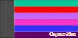 Таблица на комбинации от цветове - Начало майки