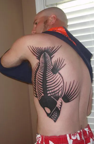 Tattoo hal csontváz - érték tetoválás minták és képek