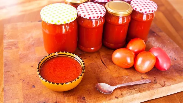 Pasta de tomate la domiciliu 5 cele mai bune rețete cu fotografii