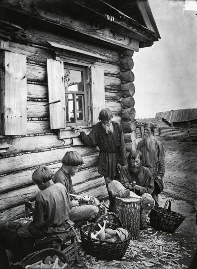 Традиційні промисли і ремесла на Русі рідкісні історичні фото - ярмарок майстрів - ручна
