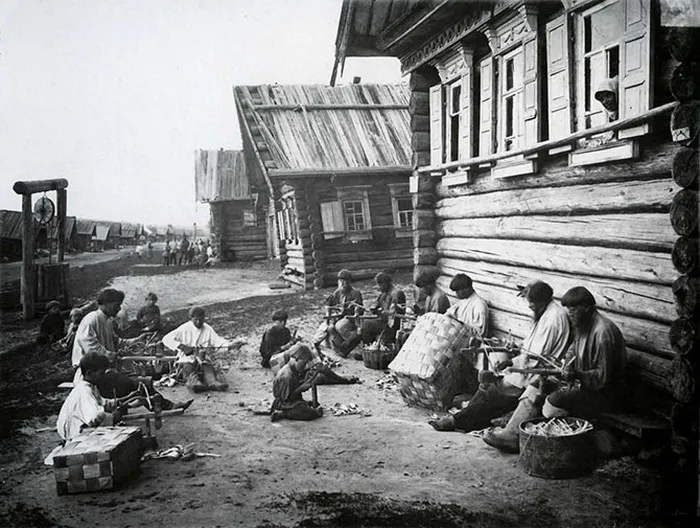 Традиційні промисли і ремесла на Русі рідкісні історичні фото - ярмарок майстрів - ручна