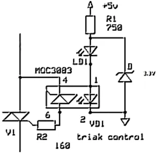 releu în stare solidă dispozitiv de curent constant, circuitul