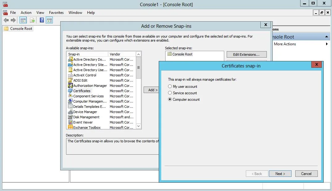 Instalarea și configurarea Microsoft Exchange Server 2013 SP1 - Unified Communications