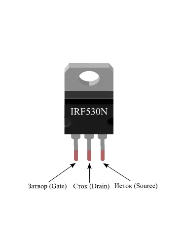 DC моторни контрол чрез един транзистор amperka