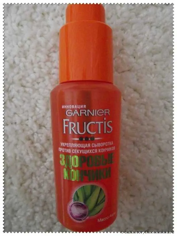 Стягащ Серум против цъфтежите мнения Garnier Fructis