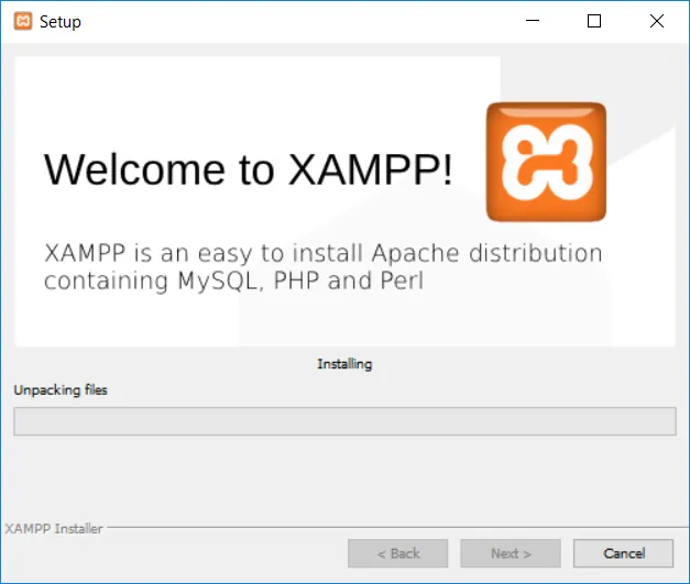 Telepítése XAMPP, aldomain konfiguráció és a virtuális gépeket