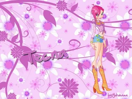 Winx Tecna (снимки и оцветяване)