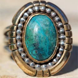 Chrysocolla камък 1