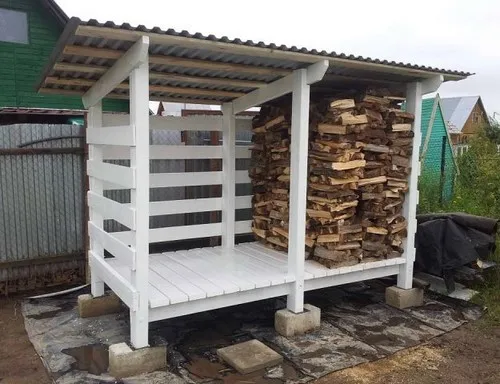 Съхраняване на дърва за огрев в страната, в дома или извън основните правила