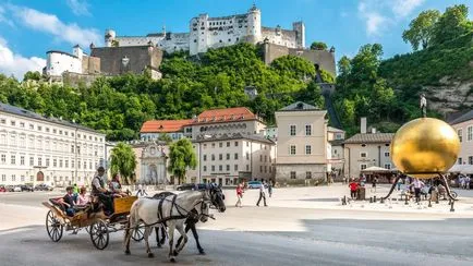 Ausztriában, Salzburgban, látnivalók, történelem