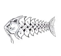 Înțeles tatuaj schelet de pește