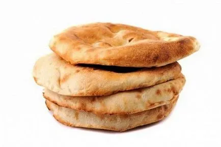 Compoziția arabă Pita plat pâine, utilizare și rețetă