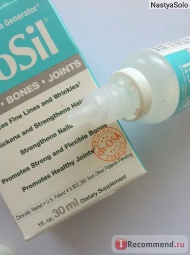 Bad természeti tényezők Biosil, CH-osa fejlett kollagén generátor, 1 fl oz (30 ml) aktivátor kollagén