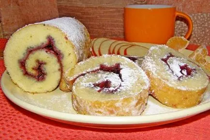 rola burete cu gem - o reteta simpla pentru un desert delicios pentru ceai!