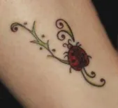 tatuaj Ladybug