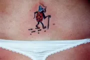 tatuaj Ladybug