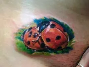 tatuaj Ladybug