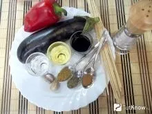 Шашлик з баклажанів і болгарського перцю рецепт з фото (болгарського) Шашлик з баклажанів і болгарського перцю рецепт з фото