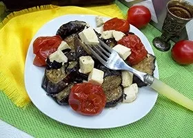 Шашлик з баклажанів і болгарського перцю рецепт з фото (овочевий шашалик) Шашлик з баклажанів і болгарського перцю рецепт з фото