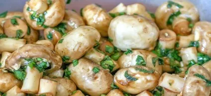 Печериці на мангалі - рецепти шашлику на багатті і маринаду з майонезом, соєвим соусом (шашлику) Печериці на мангалі - рецепти шашлику на багатті і маринаду з майонезом, соєвим соусом