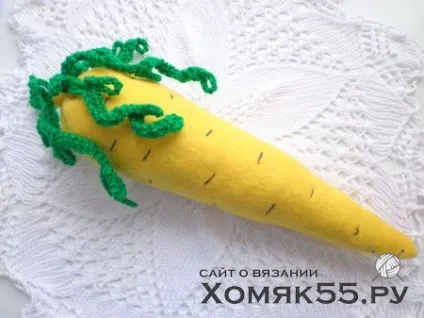 Шиємо морквину - «хомяк55» - все про в'язання спицями та гачком (морквину) Шиємо морквину - «хомяк55» - все про в'язання спицями та гачком