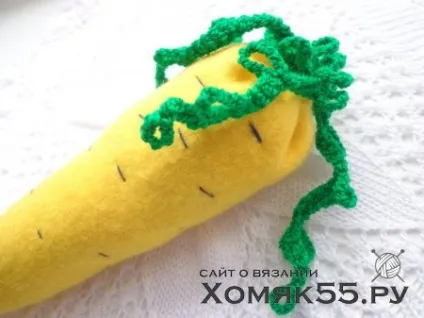 Шиємо морквину - «хомяк55» - все про в'язання спицями та гачком (морквину) Шиємо морквину - «хомяк55» - все про в'язання спицями та гачком