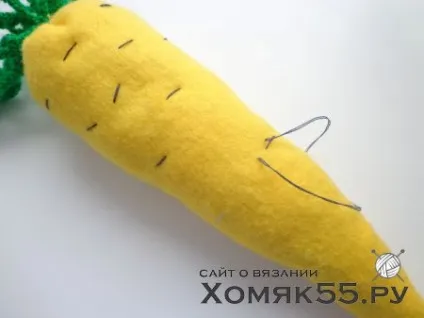 Шиємо морквину - «хомяк55» - все про в'язання спицями та гачком (морквину) Шиємо морквину - «хомяк55» - все про в'язання спицями та гачком