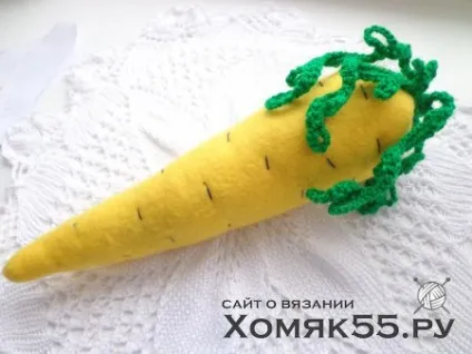 Шиємо морквину - «хомяк55» - все про в'язання спицями та гачком (морквину) Шиємо морквину - «хомяк55» - все про в'язання спицями та гачком