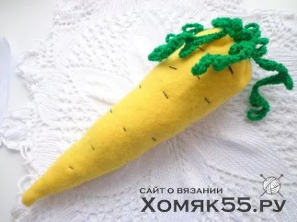 Шиємо морквину - «хомяк55» - все про в'язання спицями та гачком (морквину) Шиємо морквину - «хомяк55» - все про в'язання спицями та гачком
