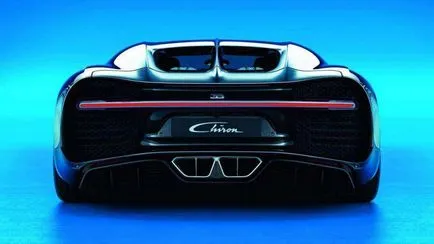 Bugatti Chiron - a leggyorsabb autó 2 €, 4 millió