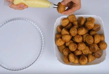 Десерт - Croquembouche рецепта със снимки и видео