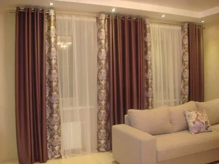 Curtain design a szoba kényelmes titkok