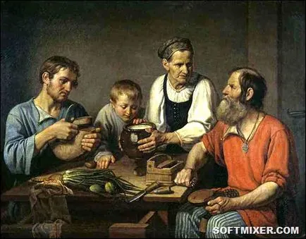 Храната на селяните в ХIХ век - само най-интересните