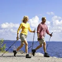 A finn Nordic walking