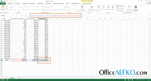 Формули в Excel таблица