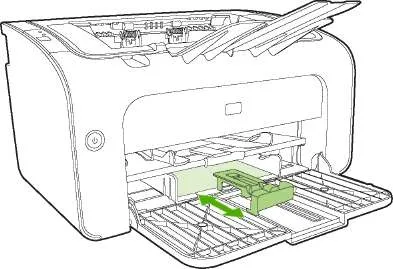 A nyomtatási funkciók HP LaserJet P1005