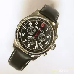 Швейцарські годинники-хронограф wenger в стилі swiss military (кварцовий Ronda 5030) Швейцарські годинники-хронограф wenger в стилі swiss military