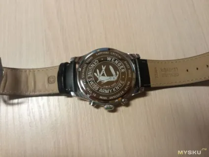 Швейцарські годинники-хронограф wenger в стилі swiss military (кварцовий Ronda 5030) Швейцарські годинники-хронограф wenger в стилі swiss military
