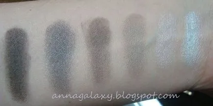 umbre Guerlain Eye Ecrin 6 Couleurs 29 rue de Sevres - opinie, Swatch - Anna Galaxy