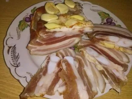 Bacon, sós snack-- főzni gyorsan