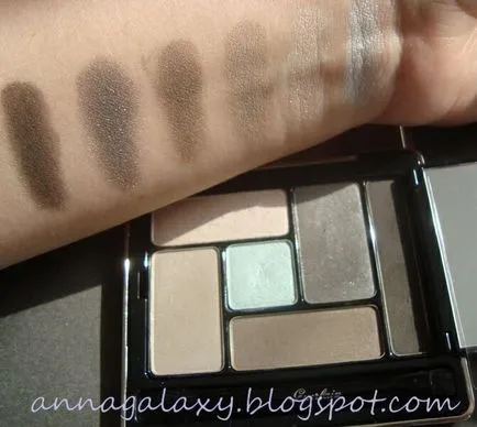 umbre Guerlain Eye Ecrin 6 Couleurs 29 rue de Sevres - opinie, Swatch - Anna Galaxy