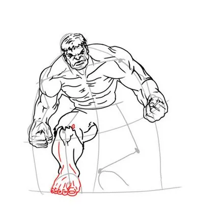 Інструкція вчимося малювати халка (hulk)