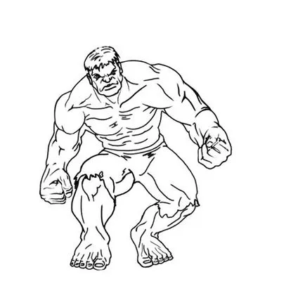 Інструкція вчимося малювати халка (hulk)