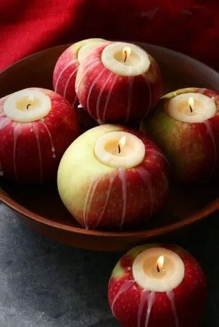 Hogyan kell használni az alma a belső dekoráció és díszítik a szobában
