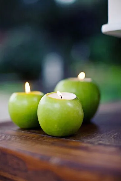 Hogyan kell használni az alma a belső dekoráció és díszítik a szobában