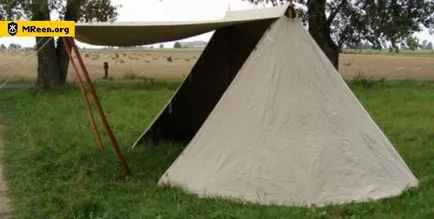 Как да шият палатка - тип Saxon