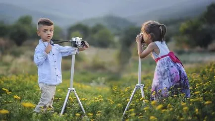 Как да правите снимки на малки деца