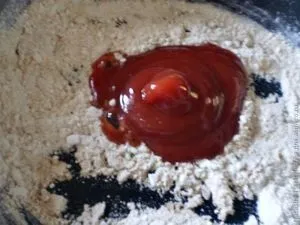 Скумбрія тушкована з рисом